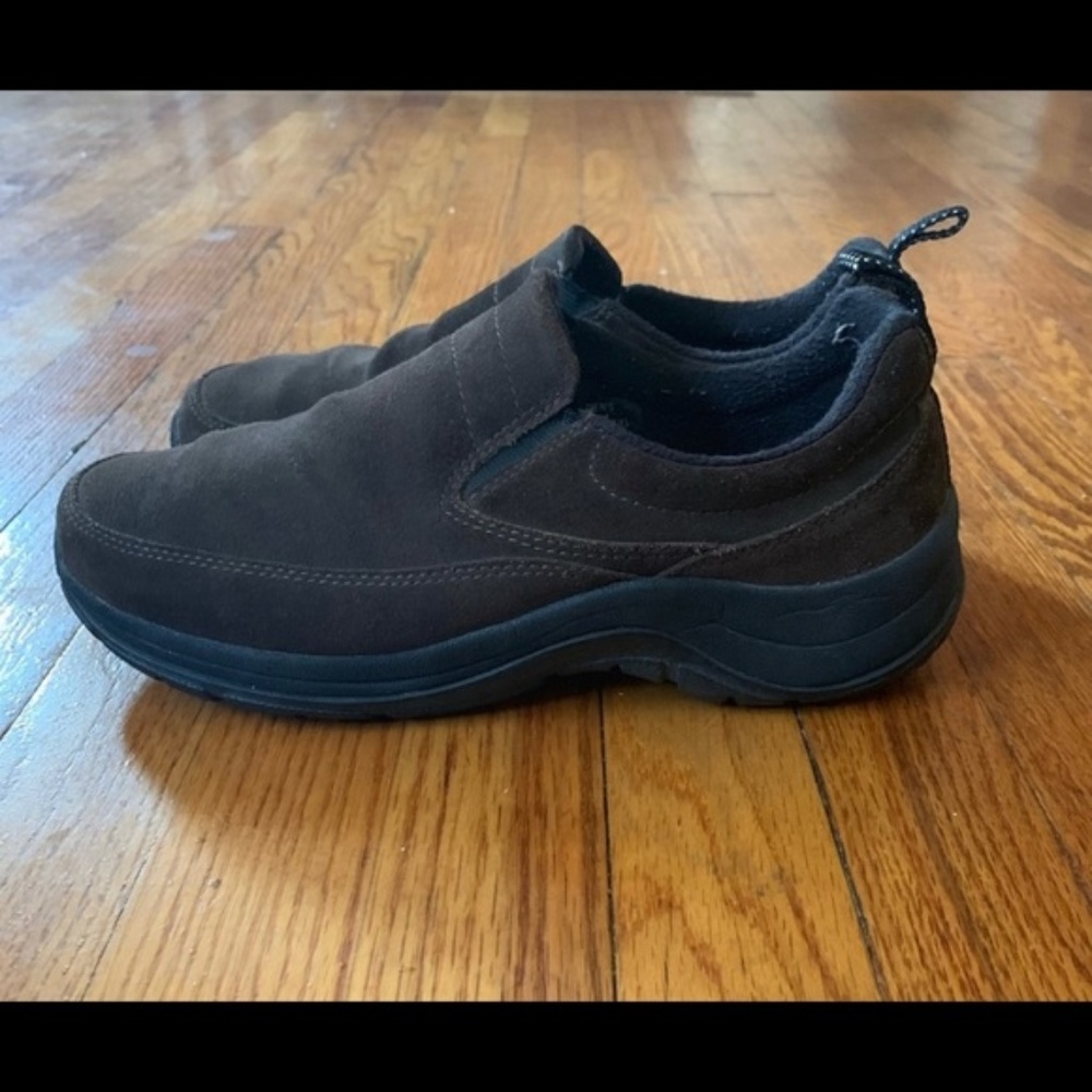 L.L. Bean Men’s Suede Loafer Shoes Brown Size 7.5